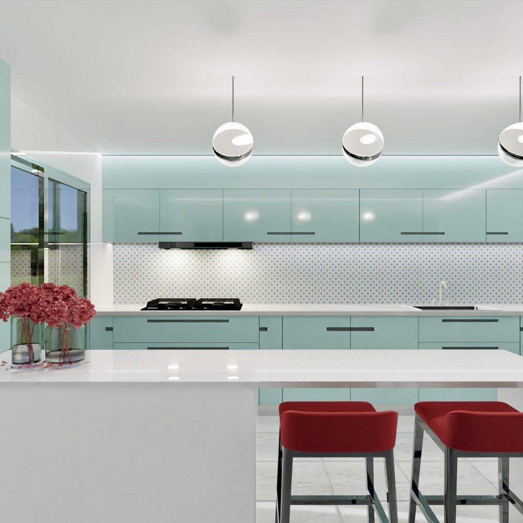 22+ Baby Blue Kitchen Ideas For a Fresh Look in 2024 Houszed