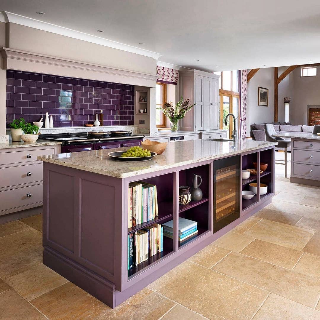 31+ Purple Kitchen Ideas With Real Personality in 2022 Houszed