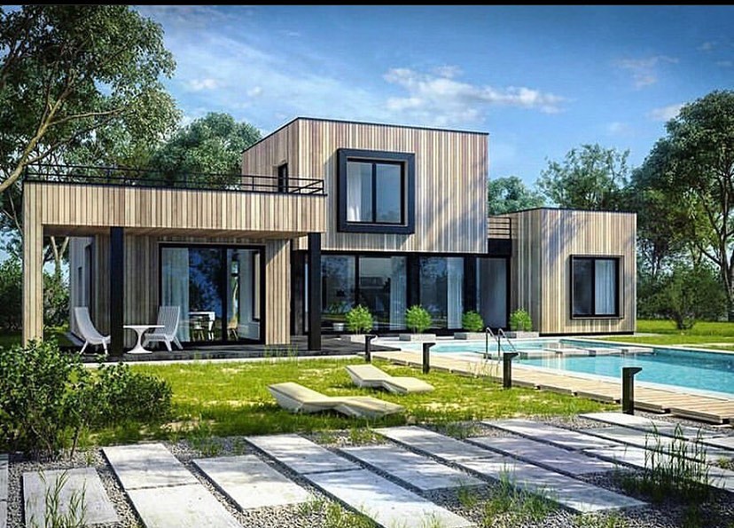 shipping container homes exterior design