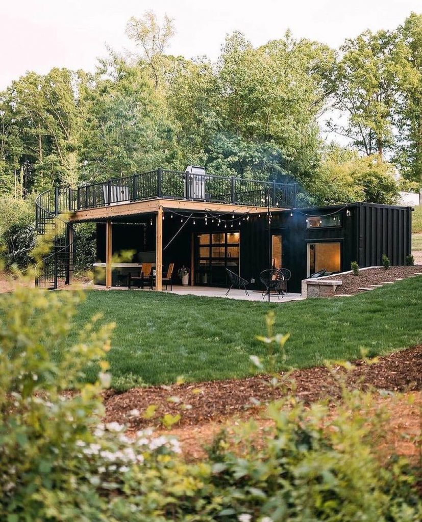 shipping container homes minimal