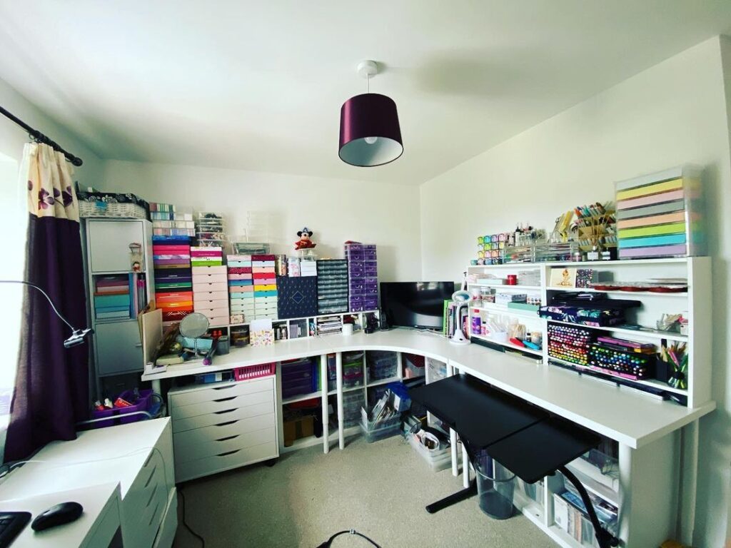craft room ideas with ikea furniture