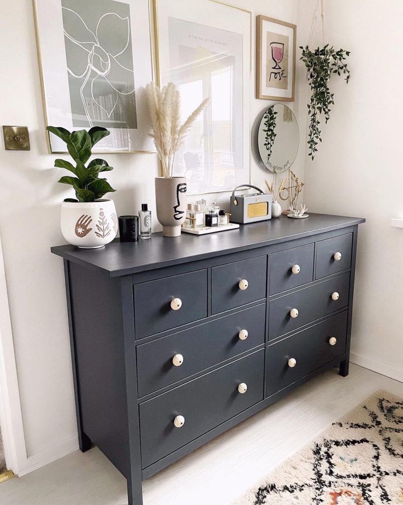 ikea hemnes dresser entryway