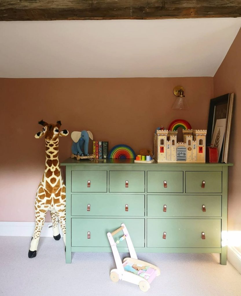 ikea hemnes dresser in kids room
