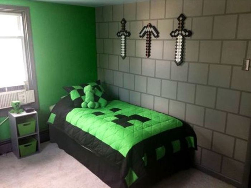 minecraft kids bedroom ideas