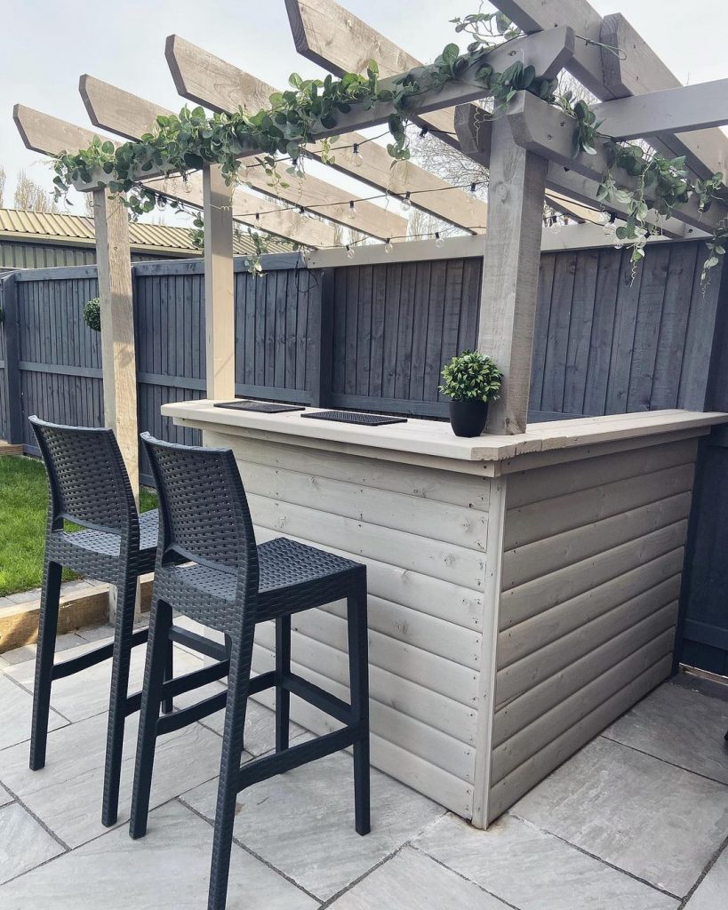 pergola bar ideas