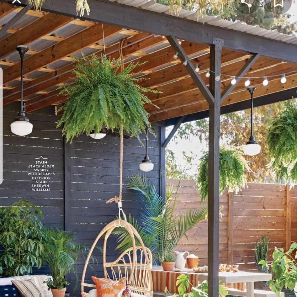 pergola designs attached to house