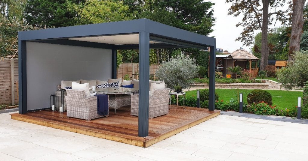 pergola ideas covered patio roof