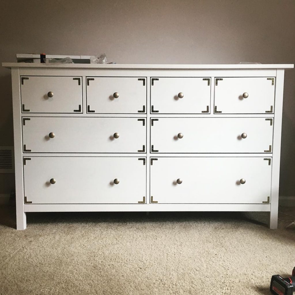 refinishing ikea hemnes dresser