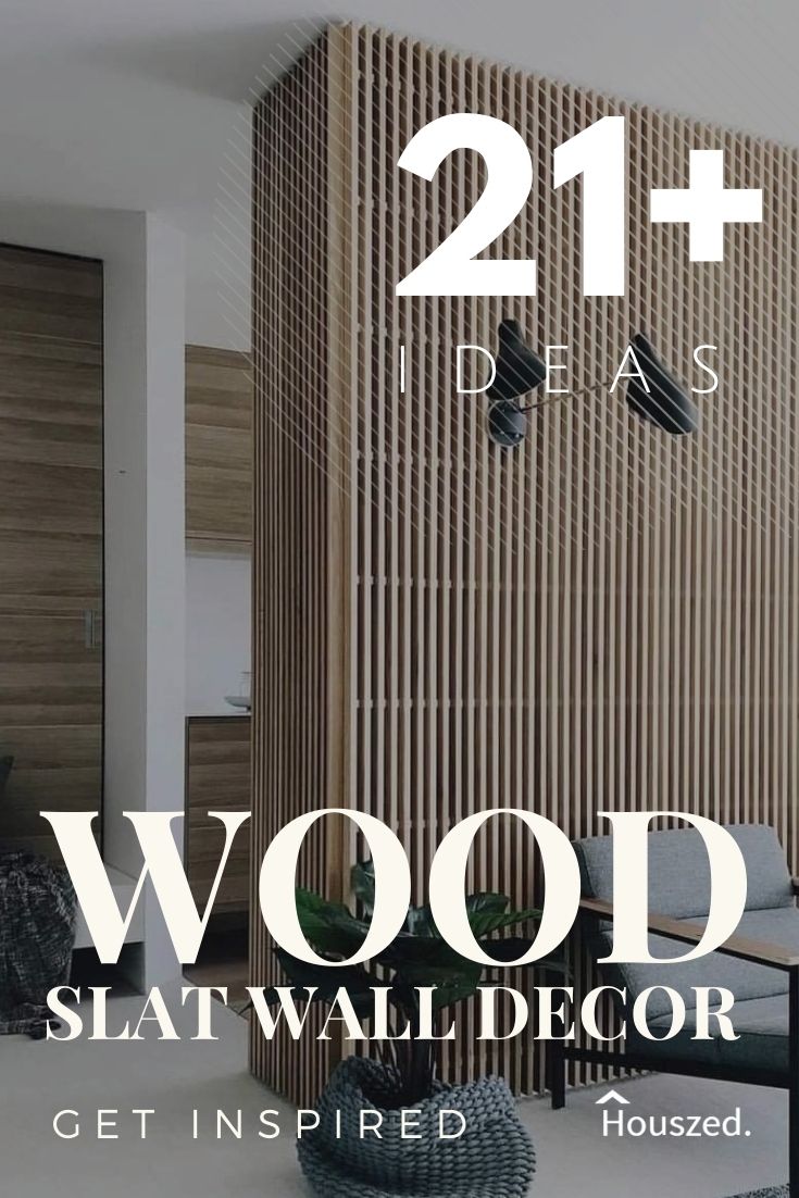 21+ Wood Slat Wall Ideas That Look Classy 2022 [MUST SEE!] Houszed