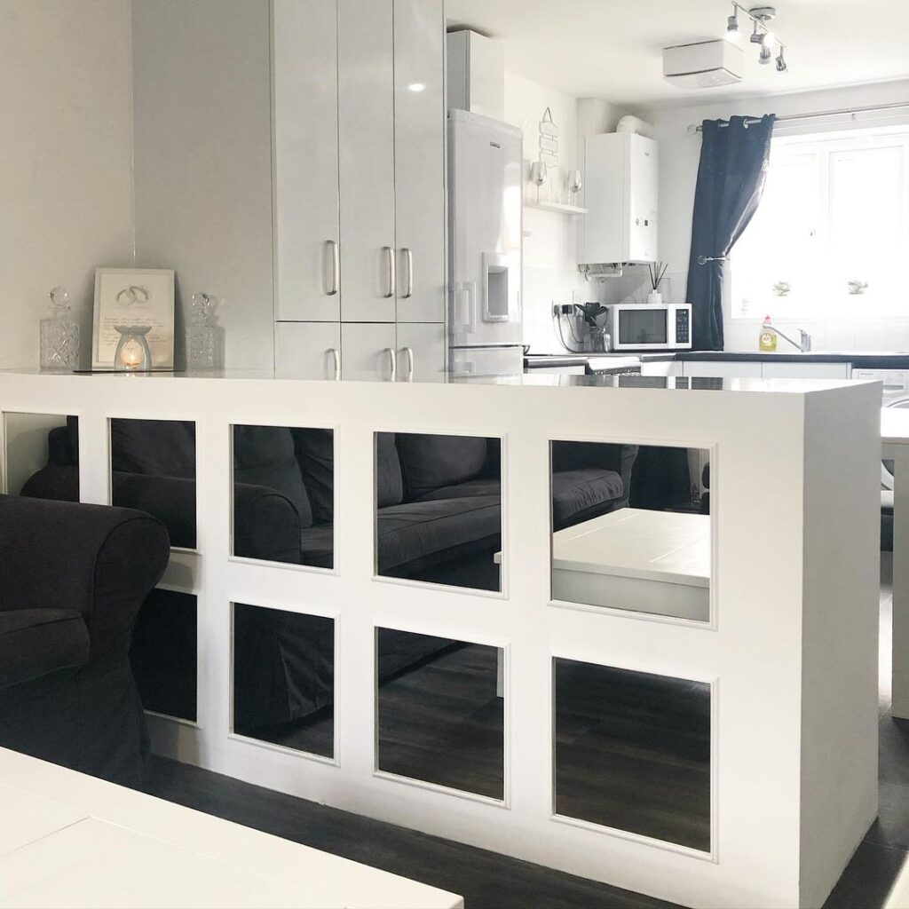 ikea lots mirror decoration