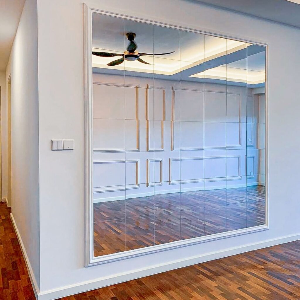 ikea lots mirror wall