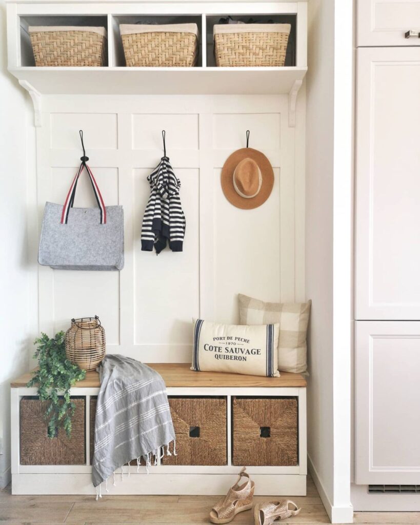 ikea mudroom hack ideas