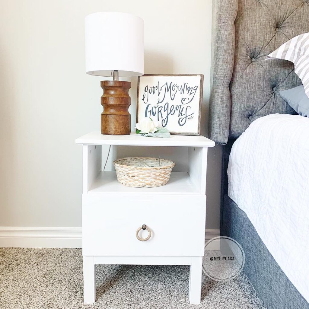 ikea nightstand hacks