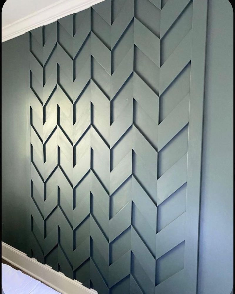 accent walls with wood