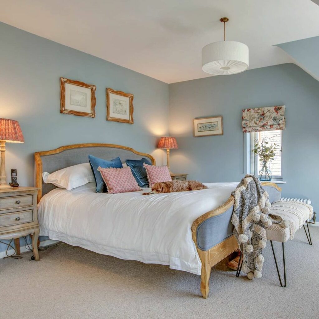 bedroom ideas pink and blue