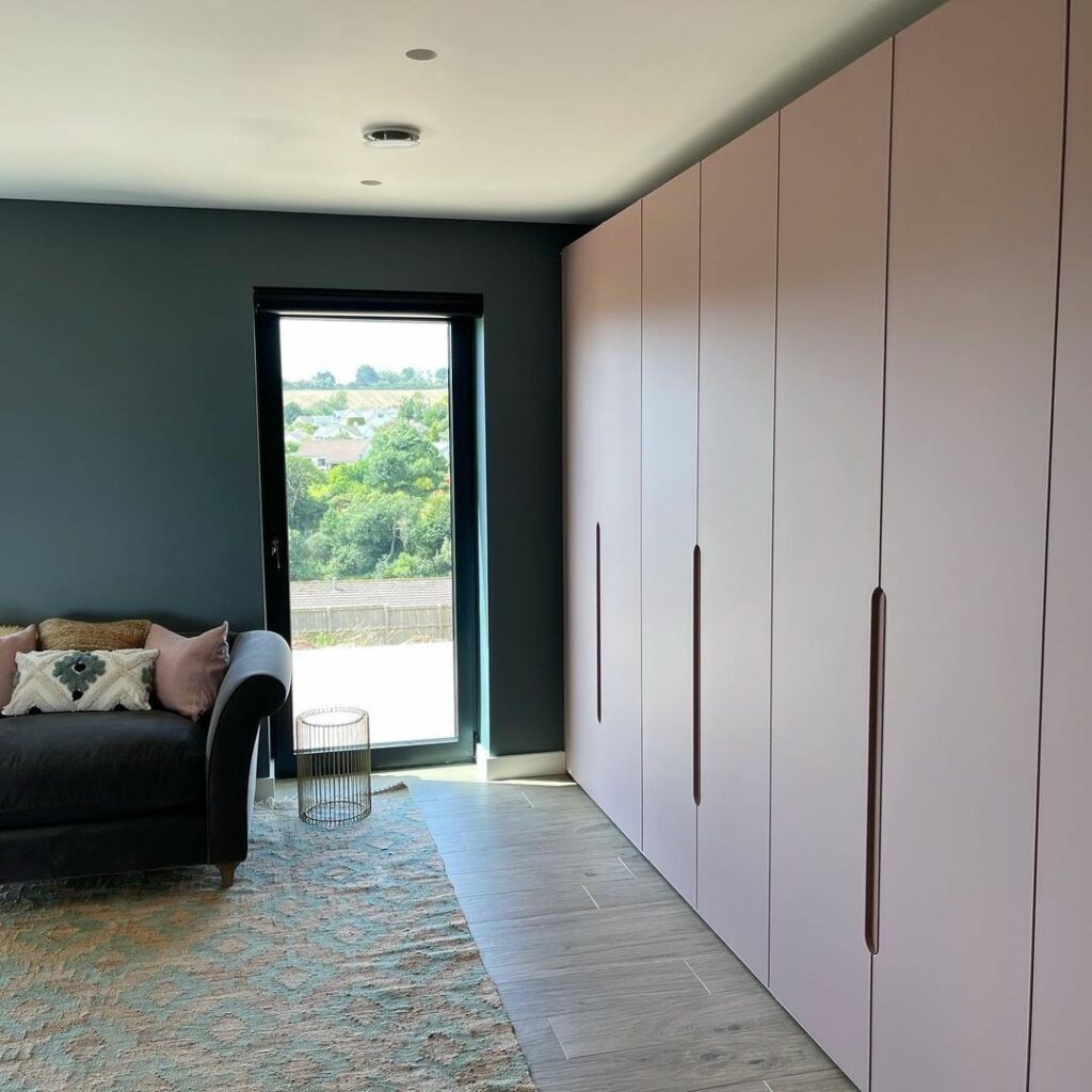 bedroom ideas pink and blue accents master