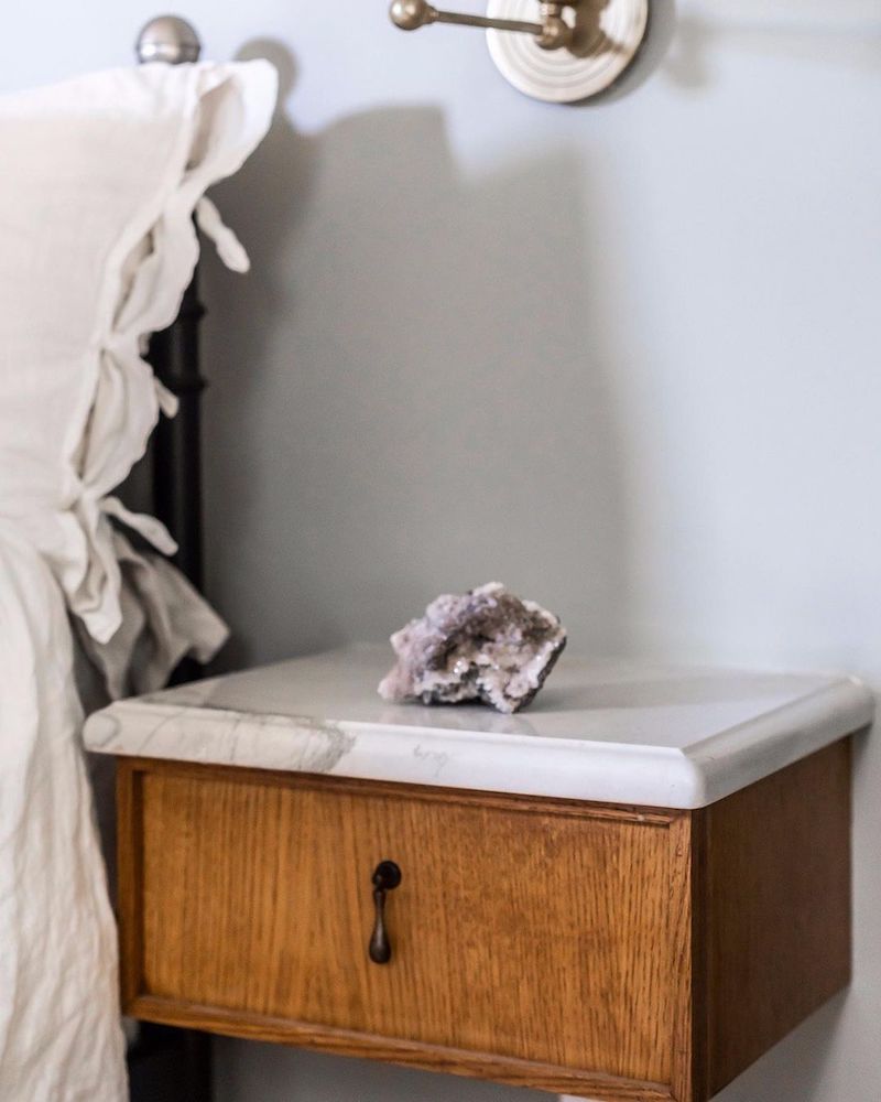 bedside table shelf