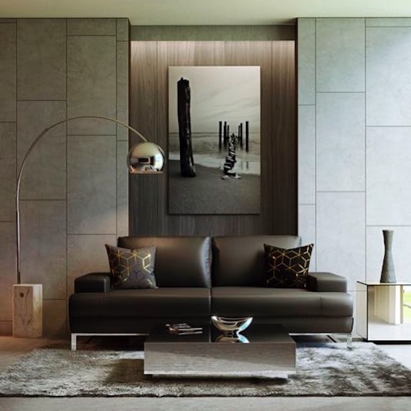 47+ Black Sofa Living Room Ideas That Deliver Style in 2024 Houszed