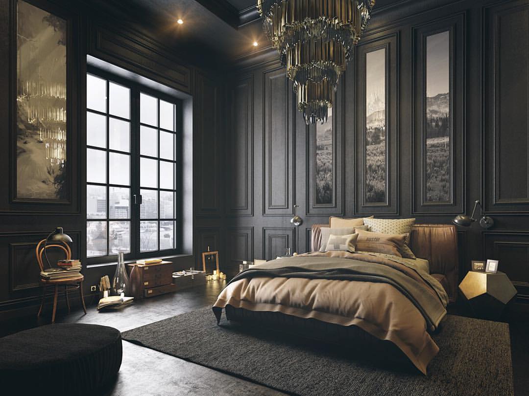 31+ Black and Gold Bedroom Ideas That Create a Stir in 2024 Houszed