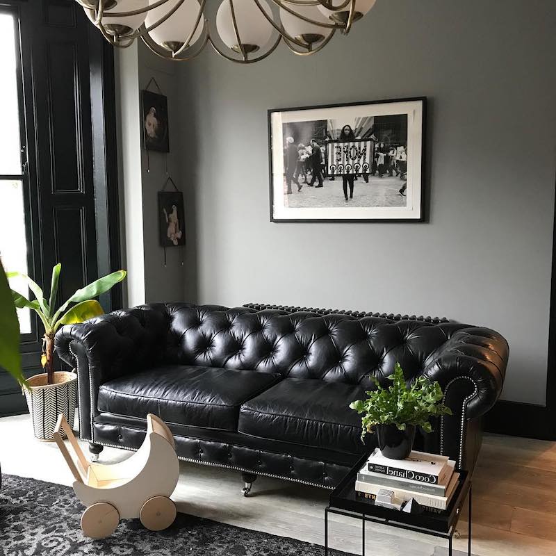 47+ Black Sofa Living Room Ideas That Deliver Style in 2024 Houszed