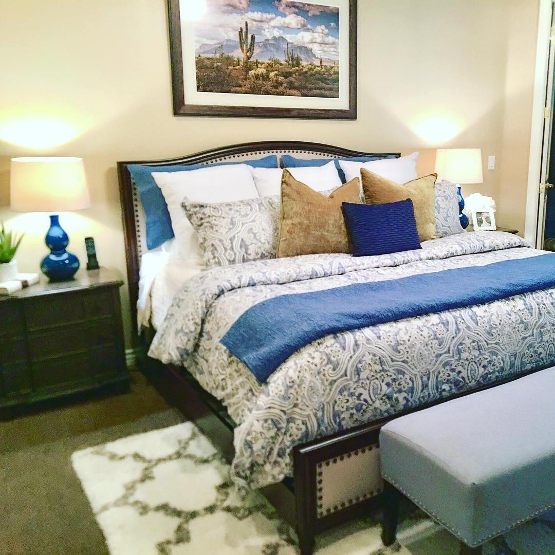 49+ Blue and Green Bedroom Ideas That Will Inspire in 2024 Houszed