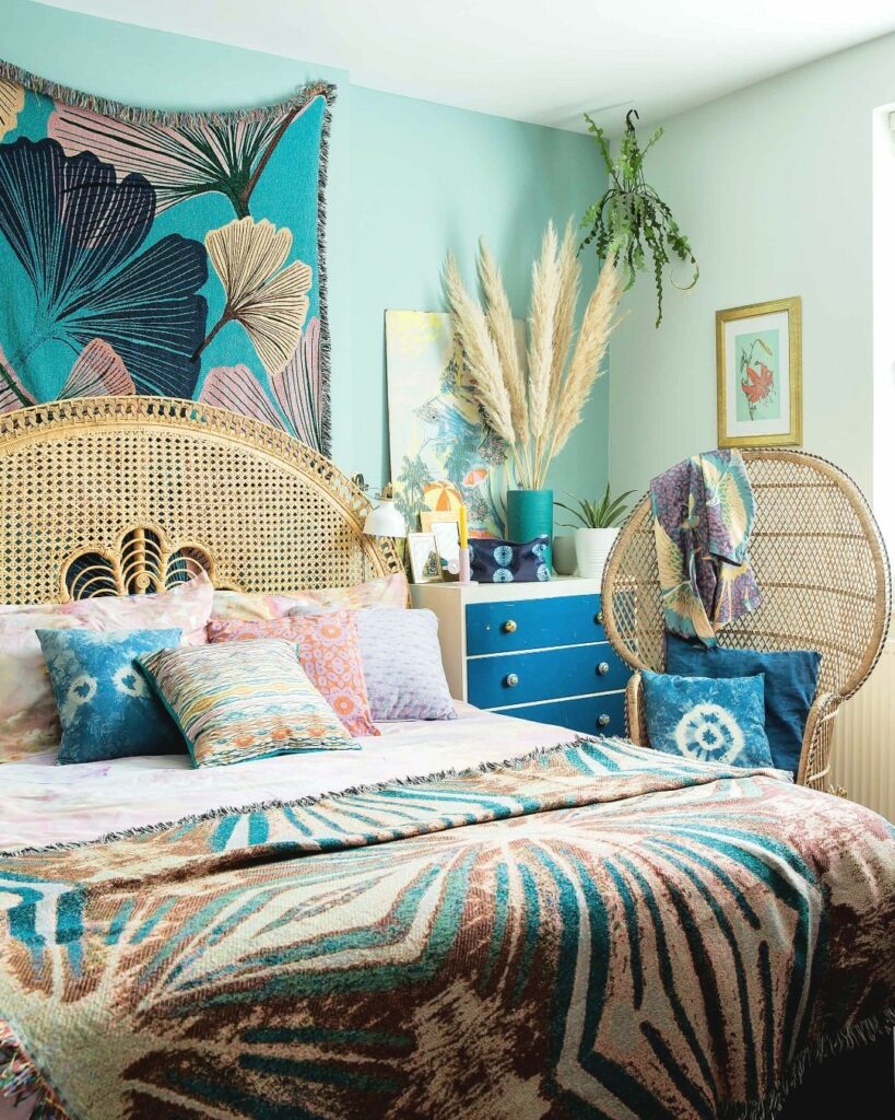 blue and pink adult bedroom ideas