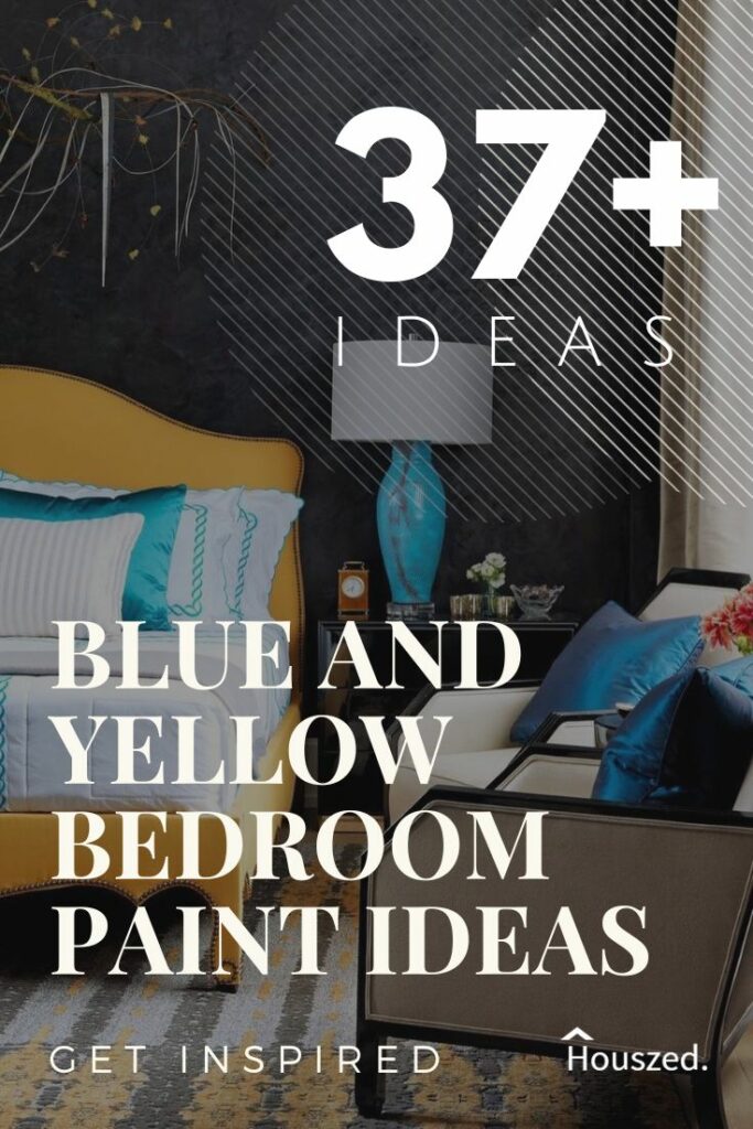 blue and yellow bedroom paint ideas