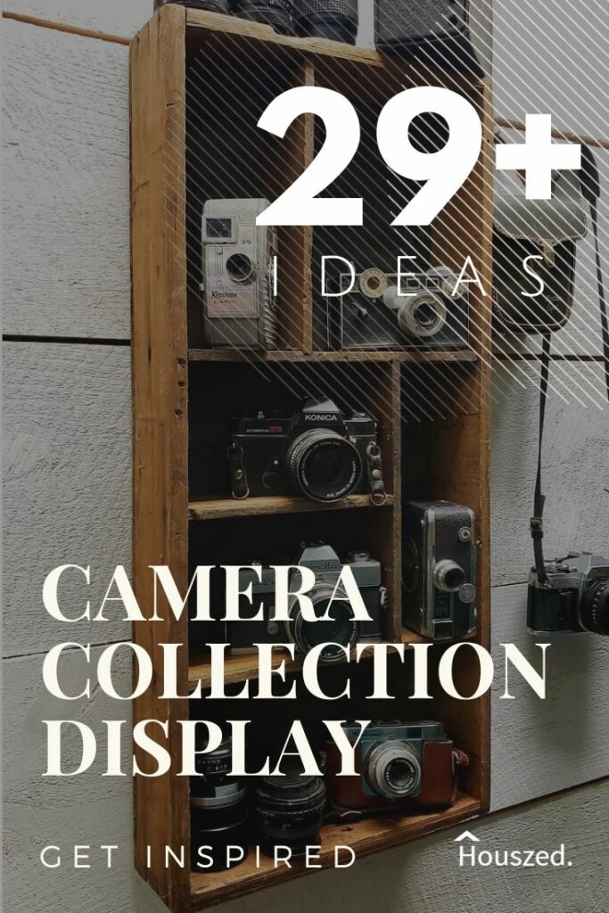 camera collection display