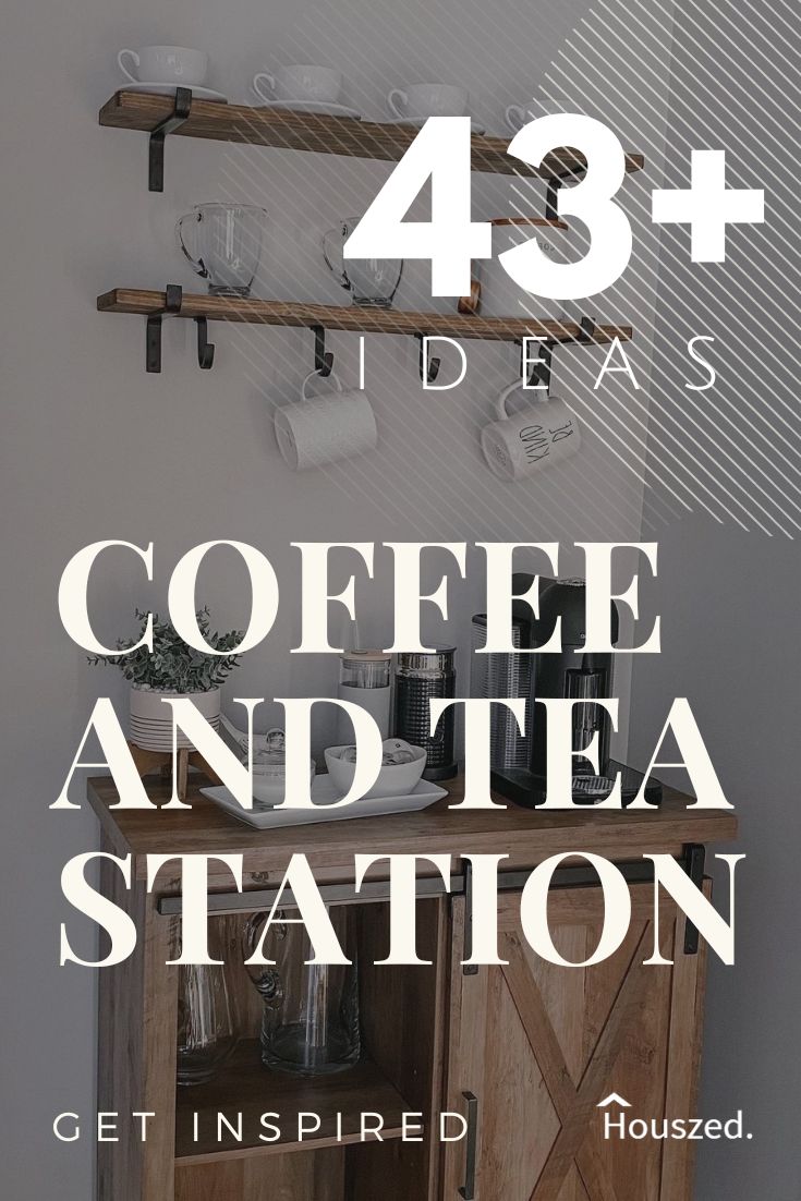 43+ Coffee and Tea Station Ideas That Make Your Friends Jealous