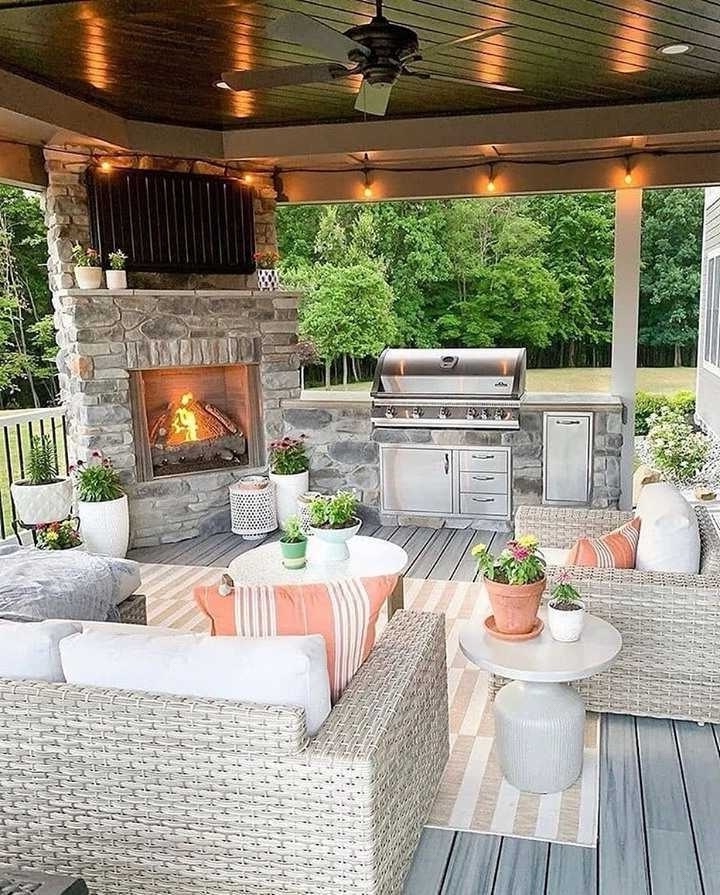 43+ Back Porch Decor Ideas That Hit Different in 2024 Houszed