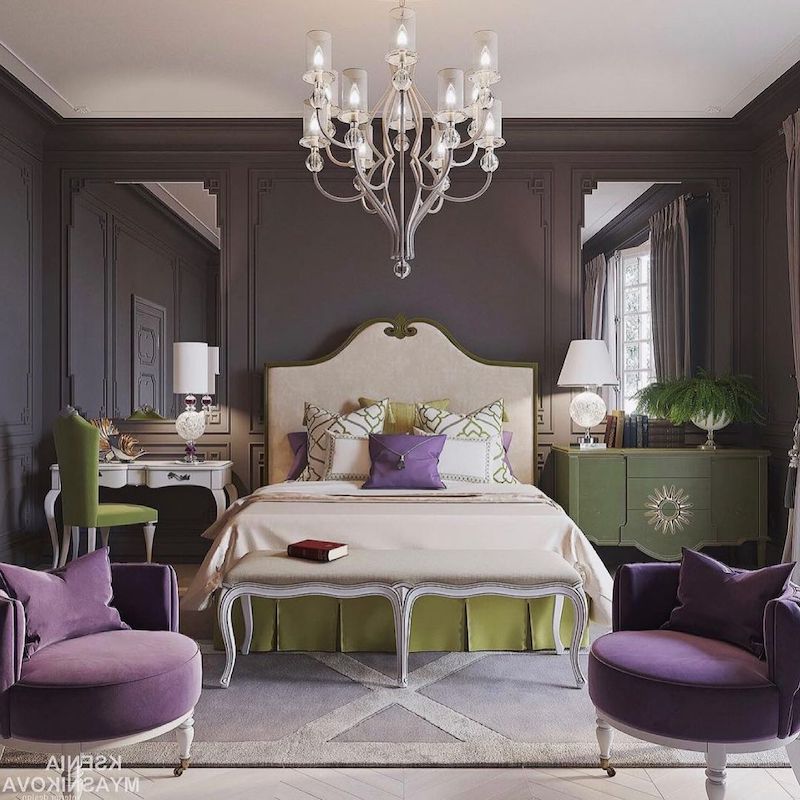 27+ Purple and Green Bedroom Ideas That You Can't Miss! in 2025