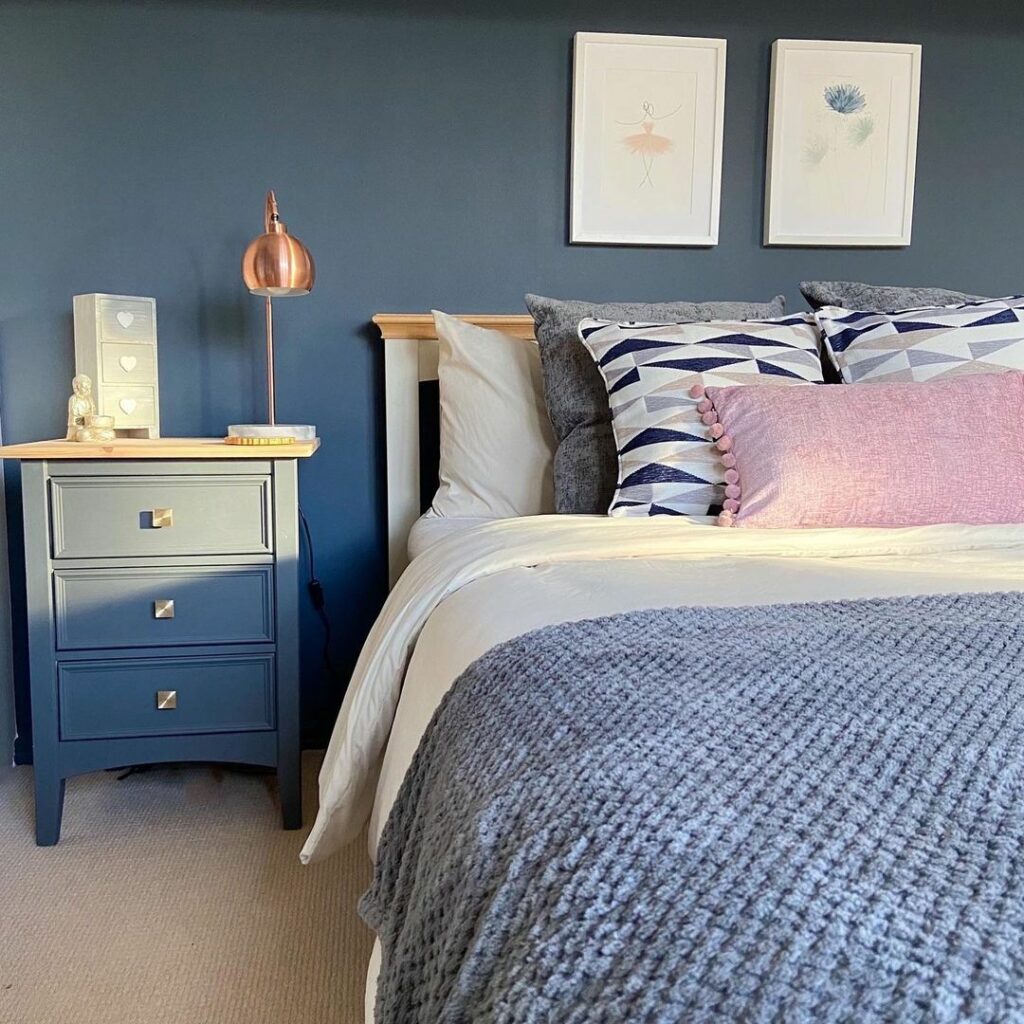 cute pink and blue bedroom ideas