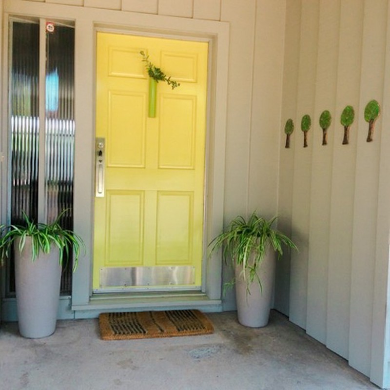 door planter