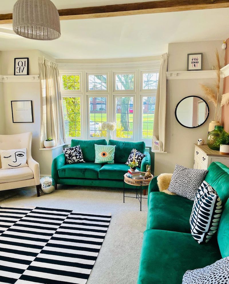 49+ Green Sofa Living Room Ideas That Will Make a Statement in 2024