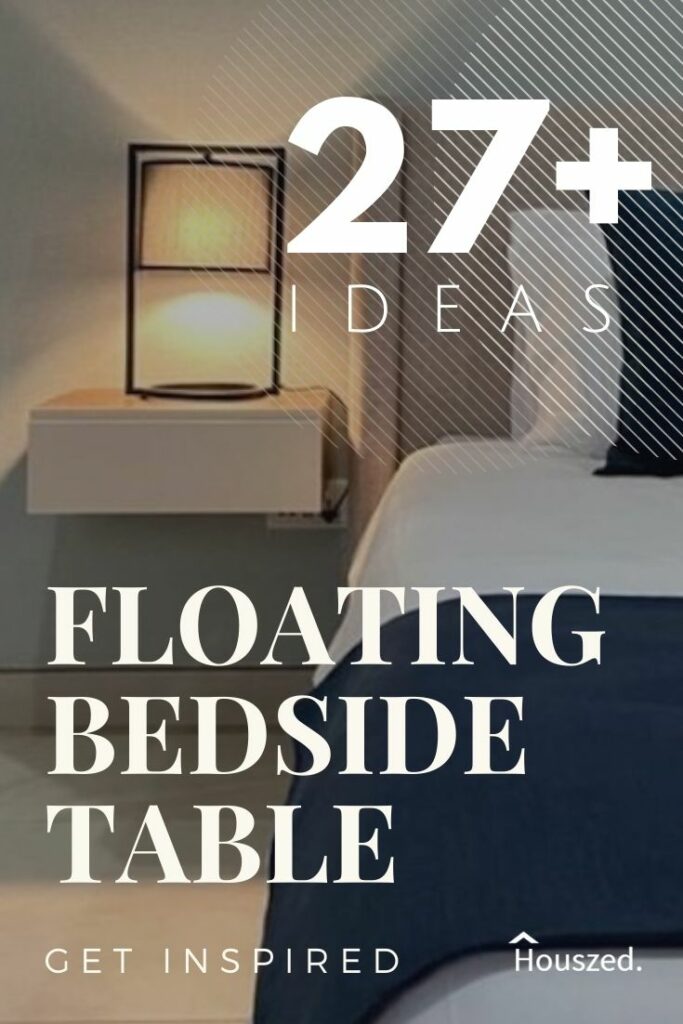 floating bedside table