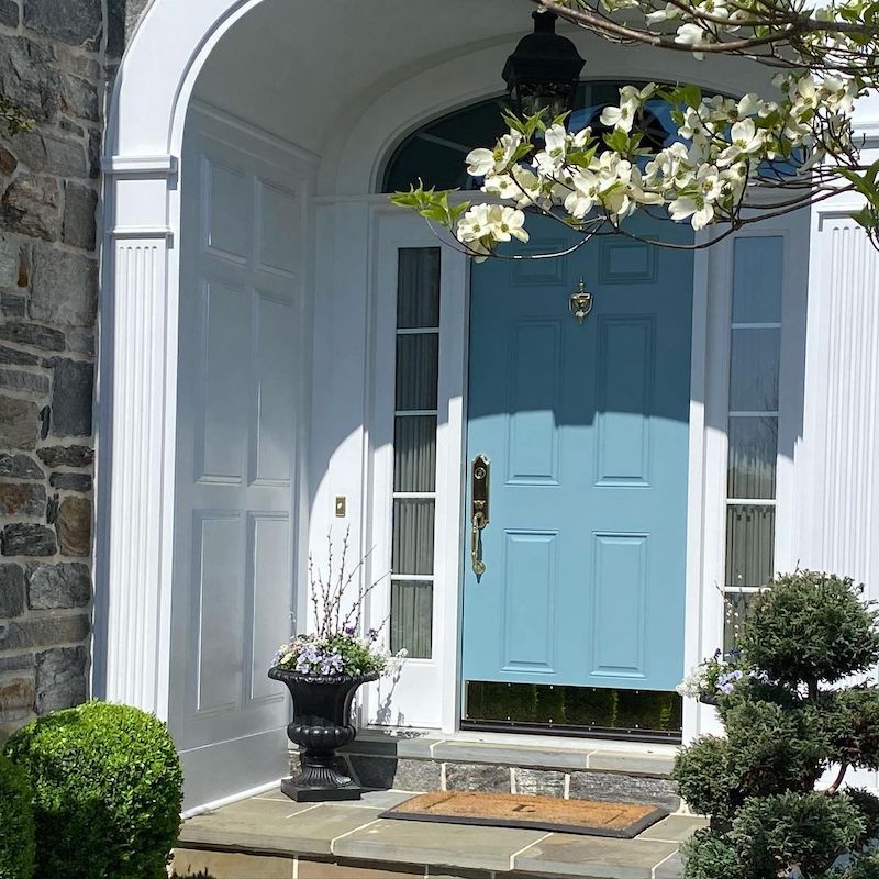 front door potted plant ideas