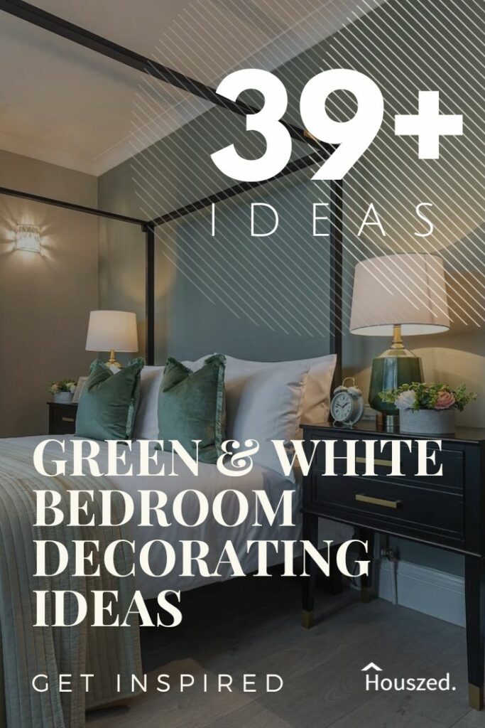 green and white bedroom decorating ideas