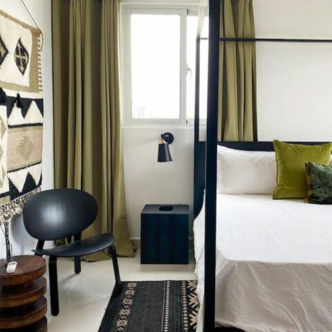 green and white bedroom ideas
