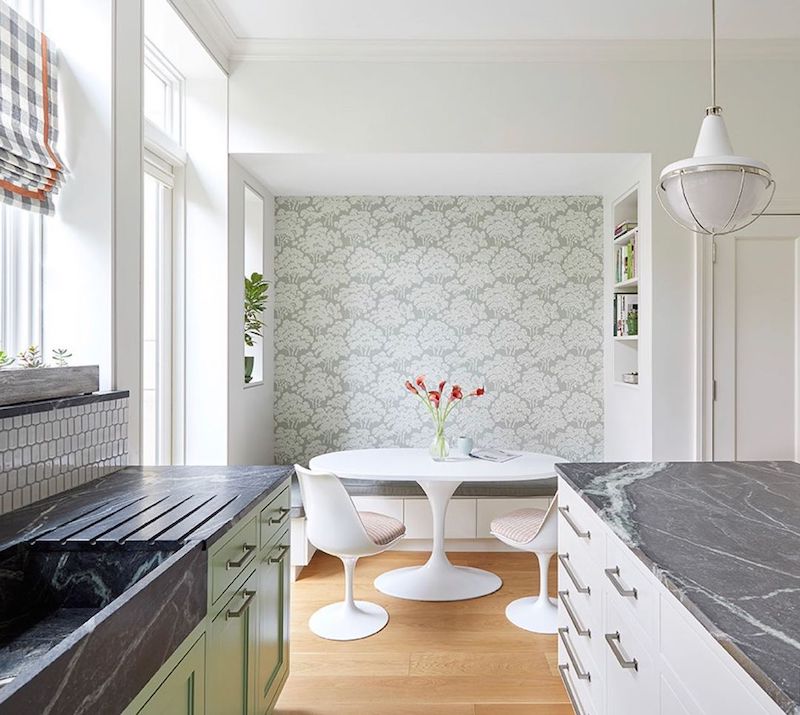 33+ Green and White Kitchen Ideas That Totally Pop in 2025 | Houszed