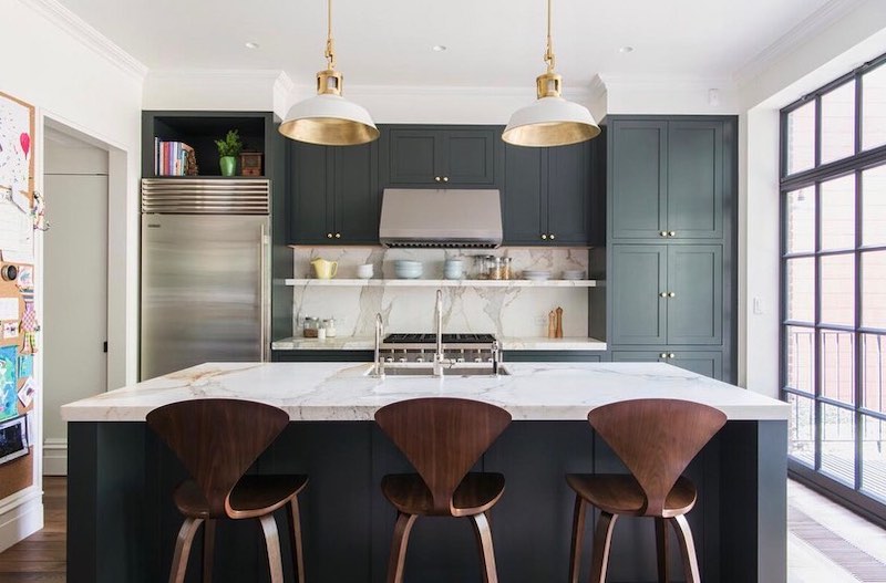 green and white kitchen inspiration