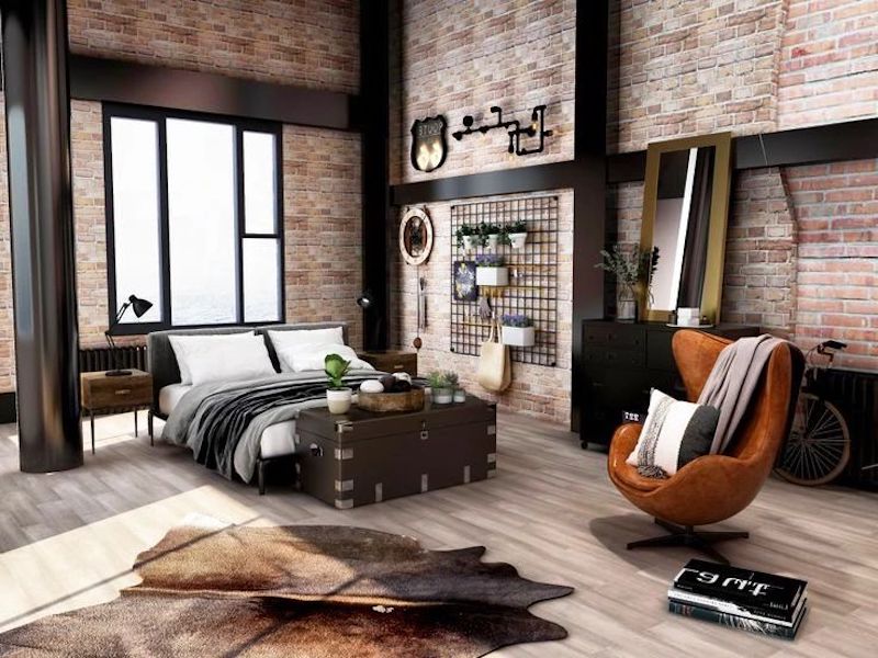 Vintage Factory Decor Inspiration - Pinterest