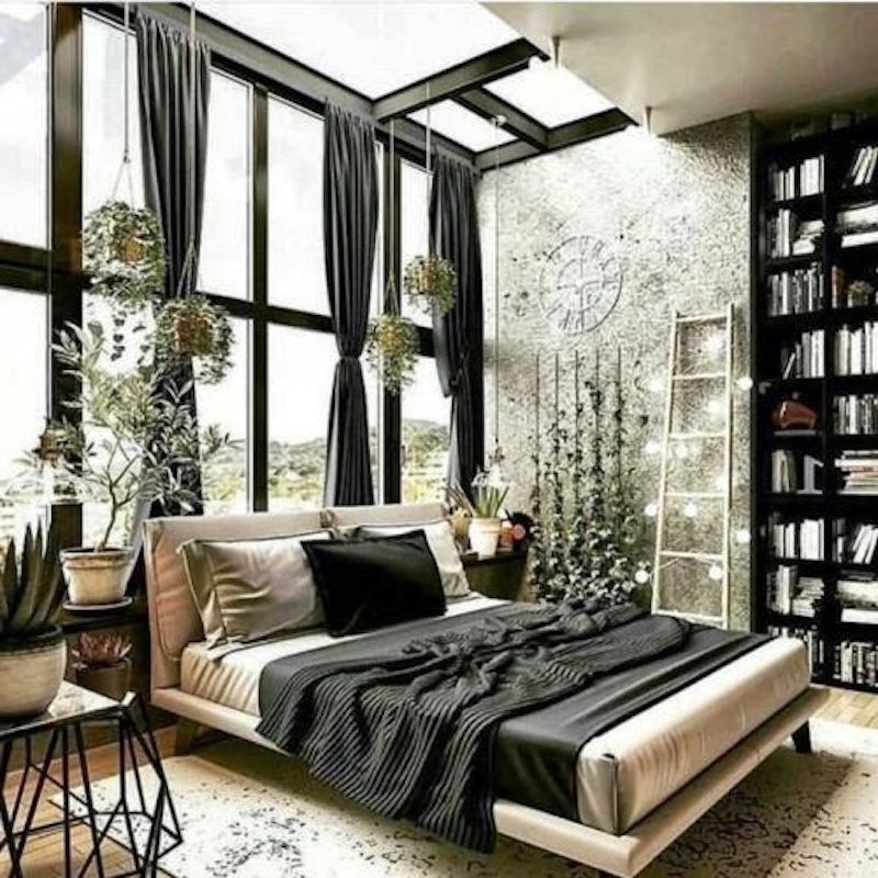 industrial interior design bedroom