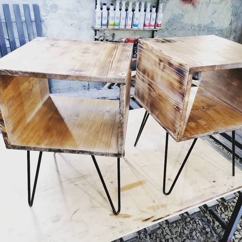 17+ Industrial Nightstand Ideas That Totally Rock! in 2024 Houszed