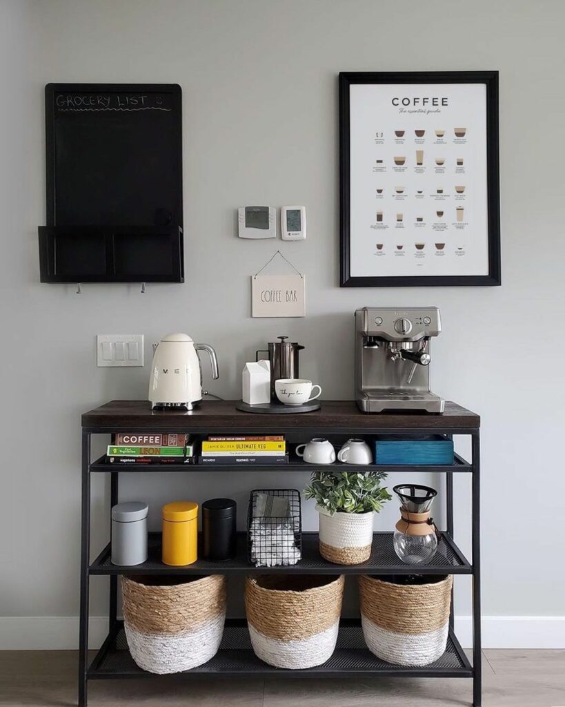 kitchen coffee station furniture