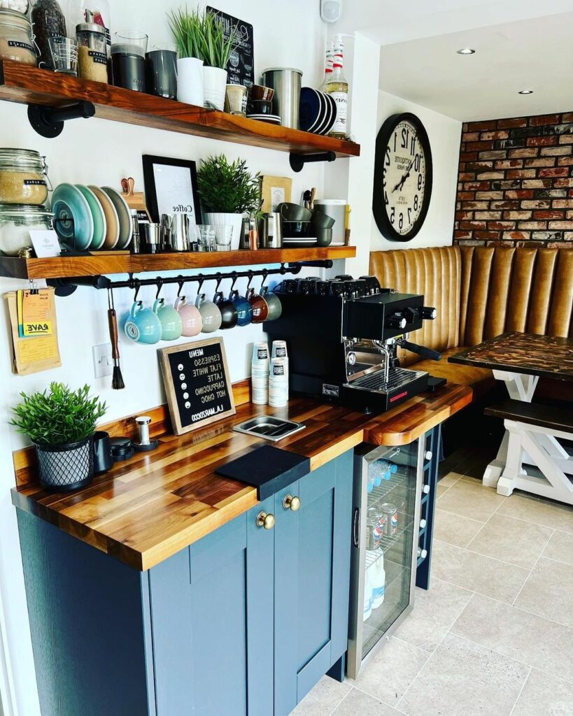kitchen coffee station ideas