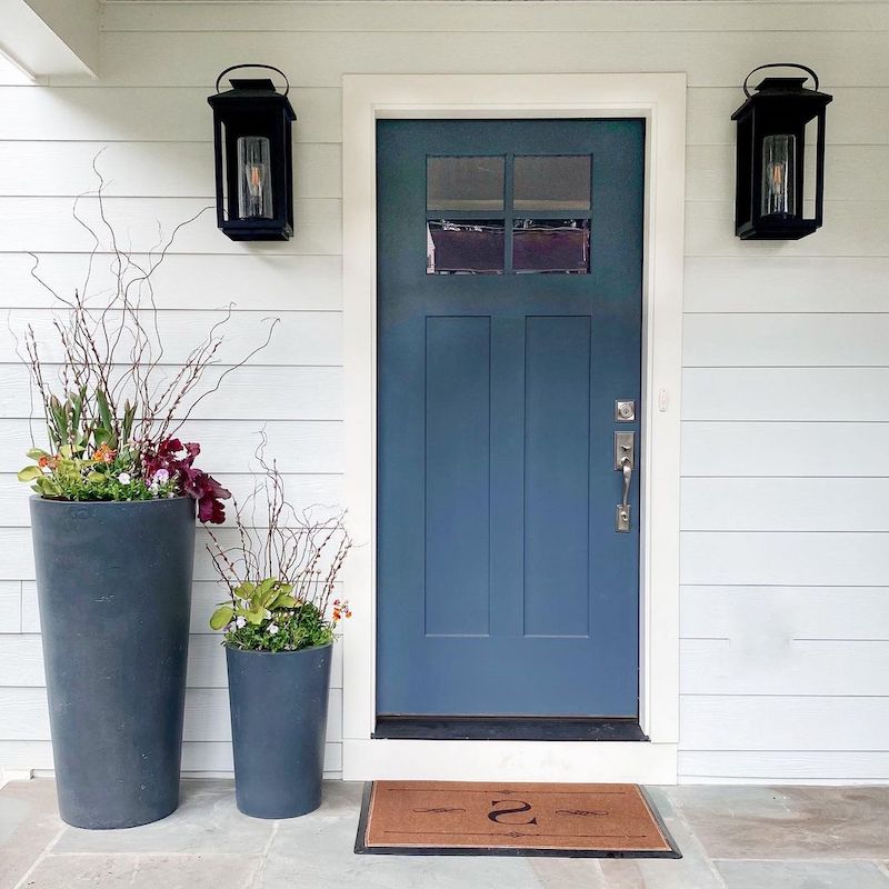 large front door planters