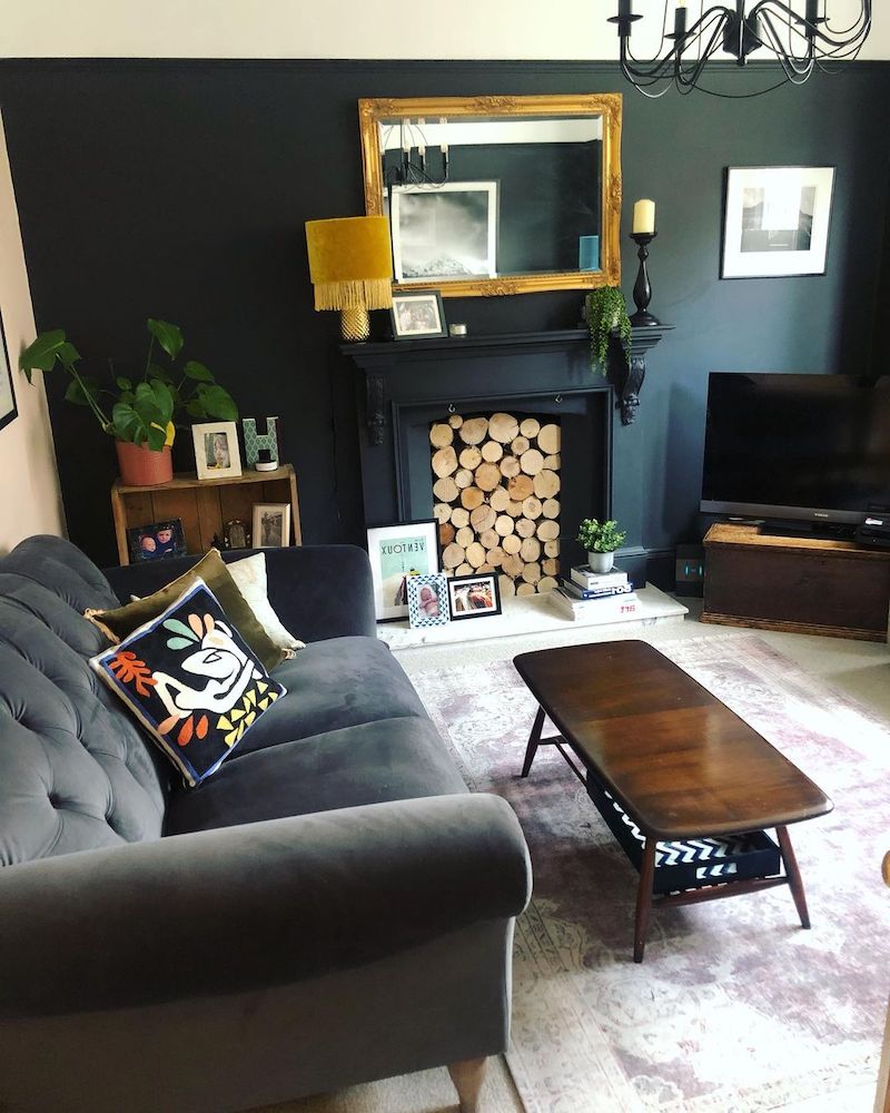 leather sofa black sofa living room