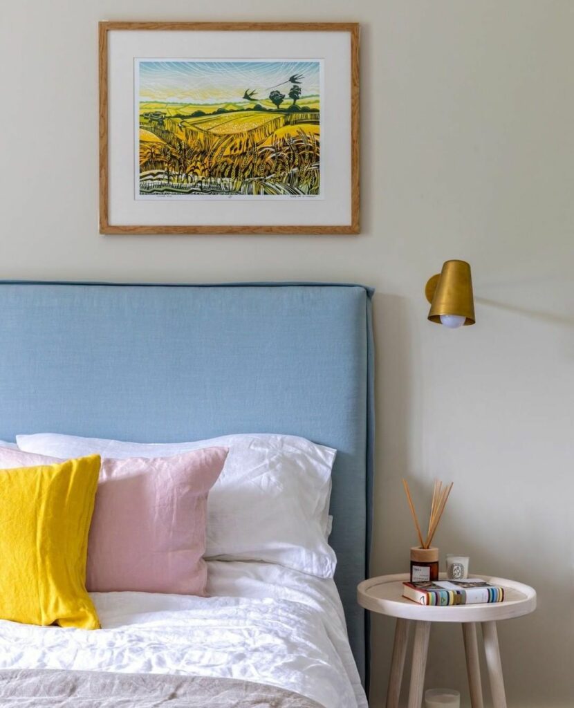 light blue and yellow bedroom ideas