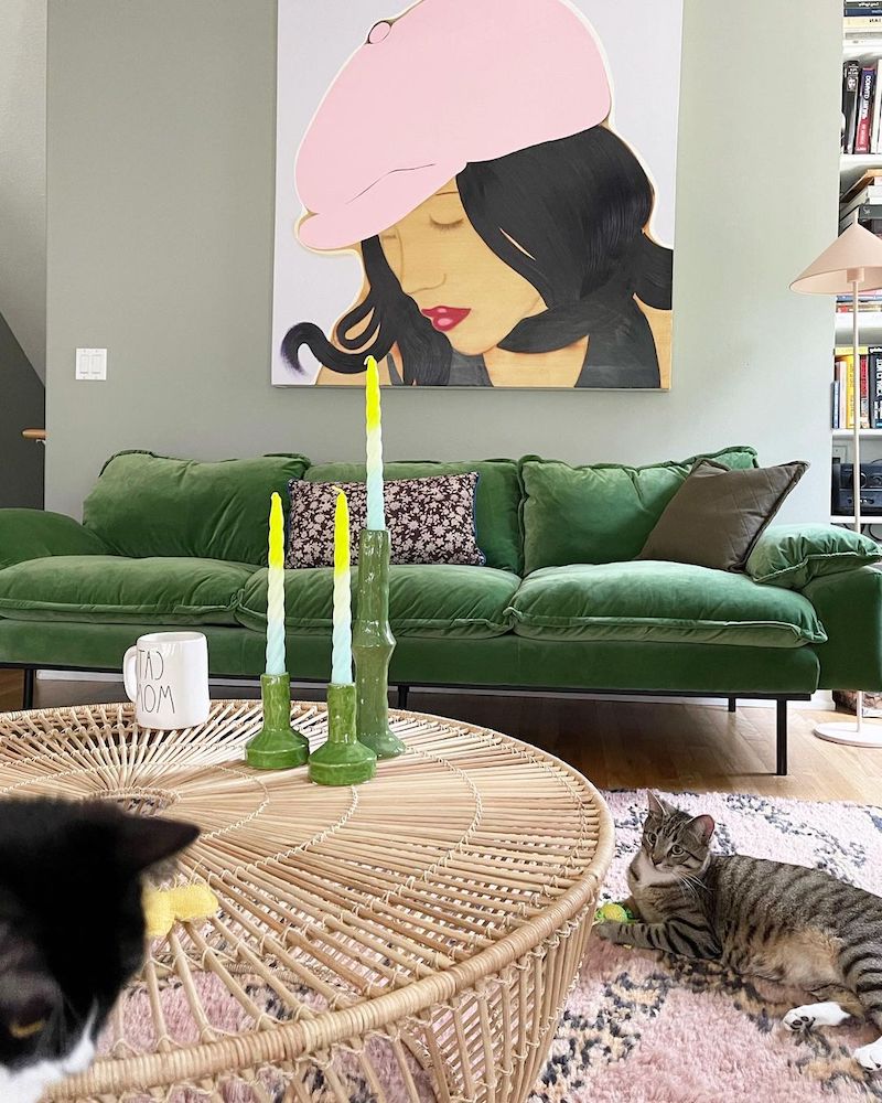 49+ Green Sofa Living Room Ideas That Will Make a Statement in 2025