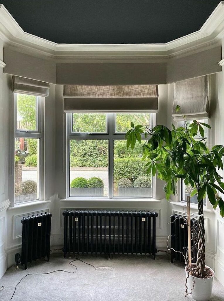 living room bay window